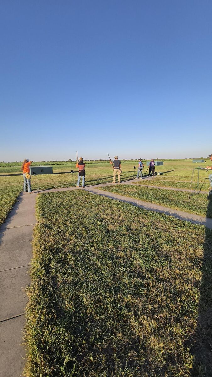 Trap shooting at Clay County Shooting Sports