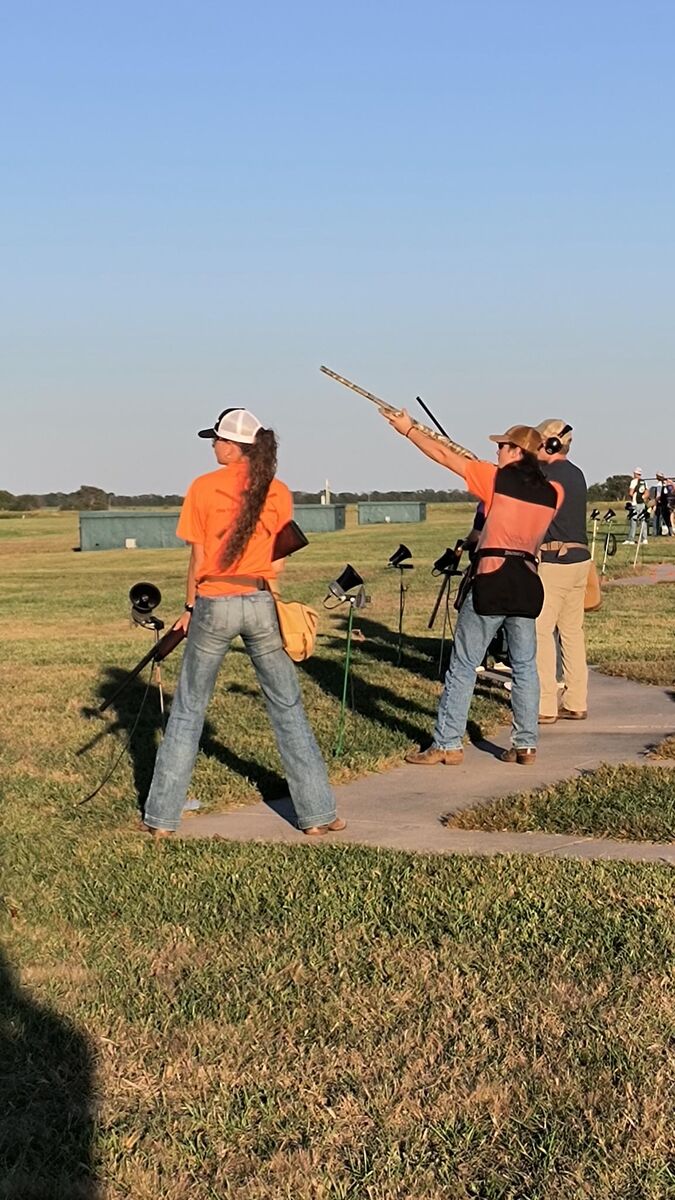 Trap shooting at Clay County Shooting Sports